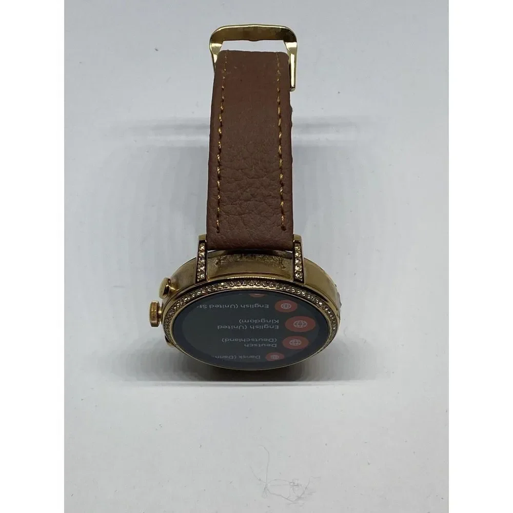 Fossil Gen 4 Authentic Digital Dial Smart Watch Custom Band FTW6015 AB174